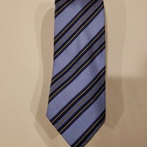 Nordstrom brand blue striped tie